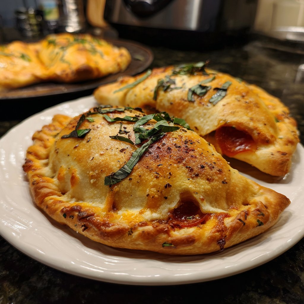 Super Bowl Mini Calzones