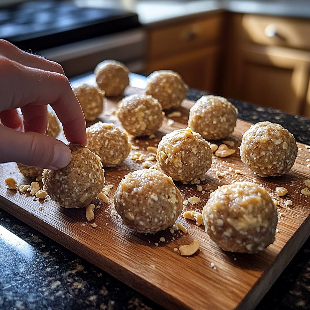 Protein Balls with Cashew Butter