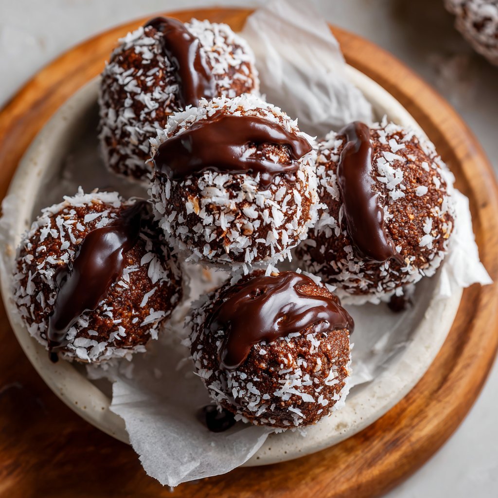 Chocolate Coconut Truffles