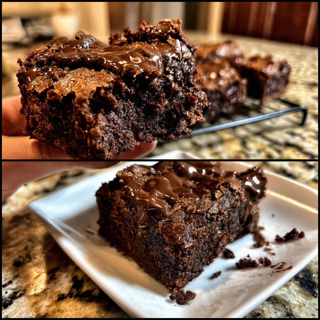 Cottage Cheese Brownies with Cinnamon