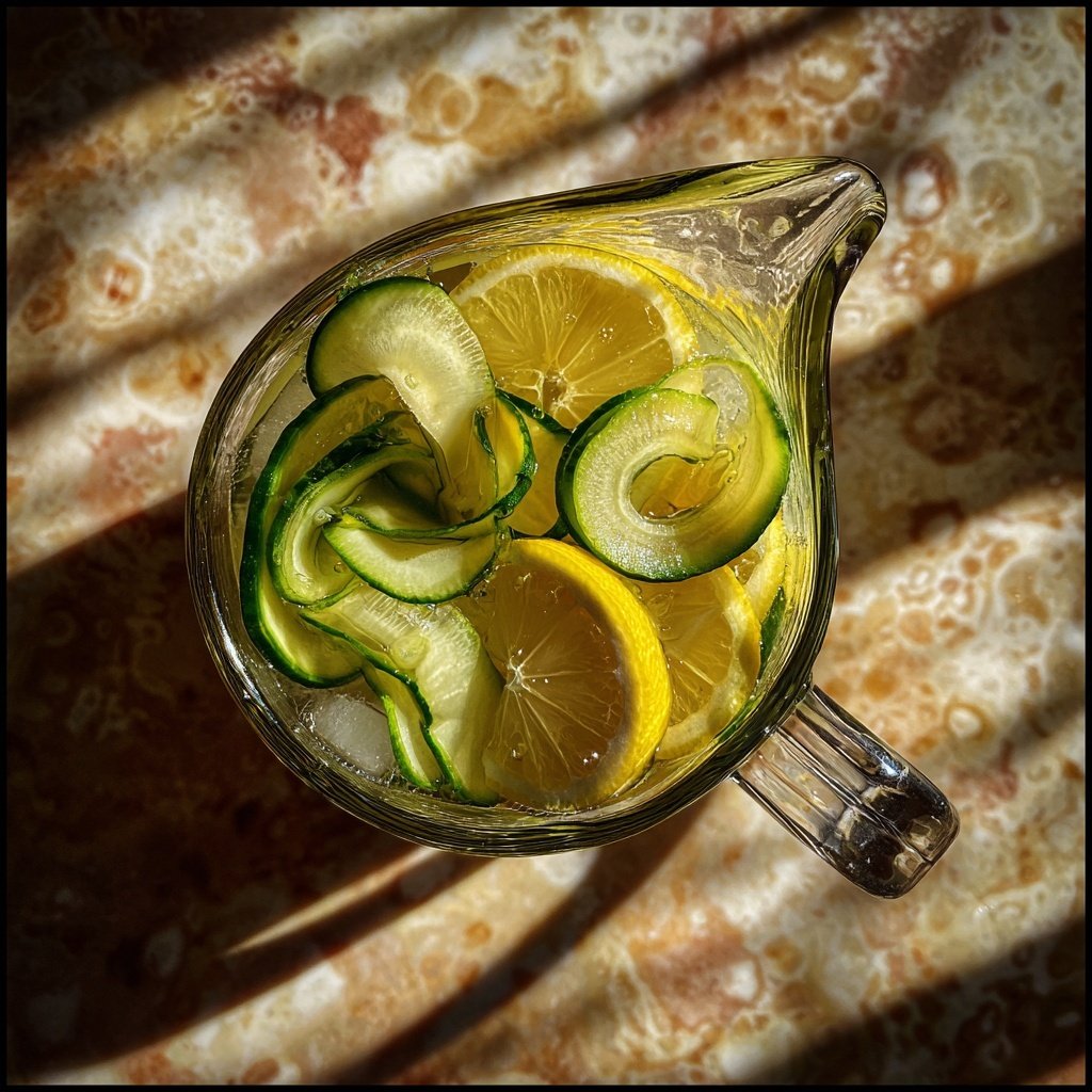 Spring Lemon Cucumber Refresher