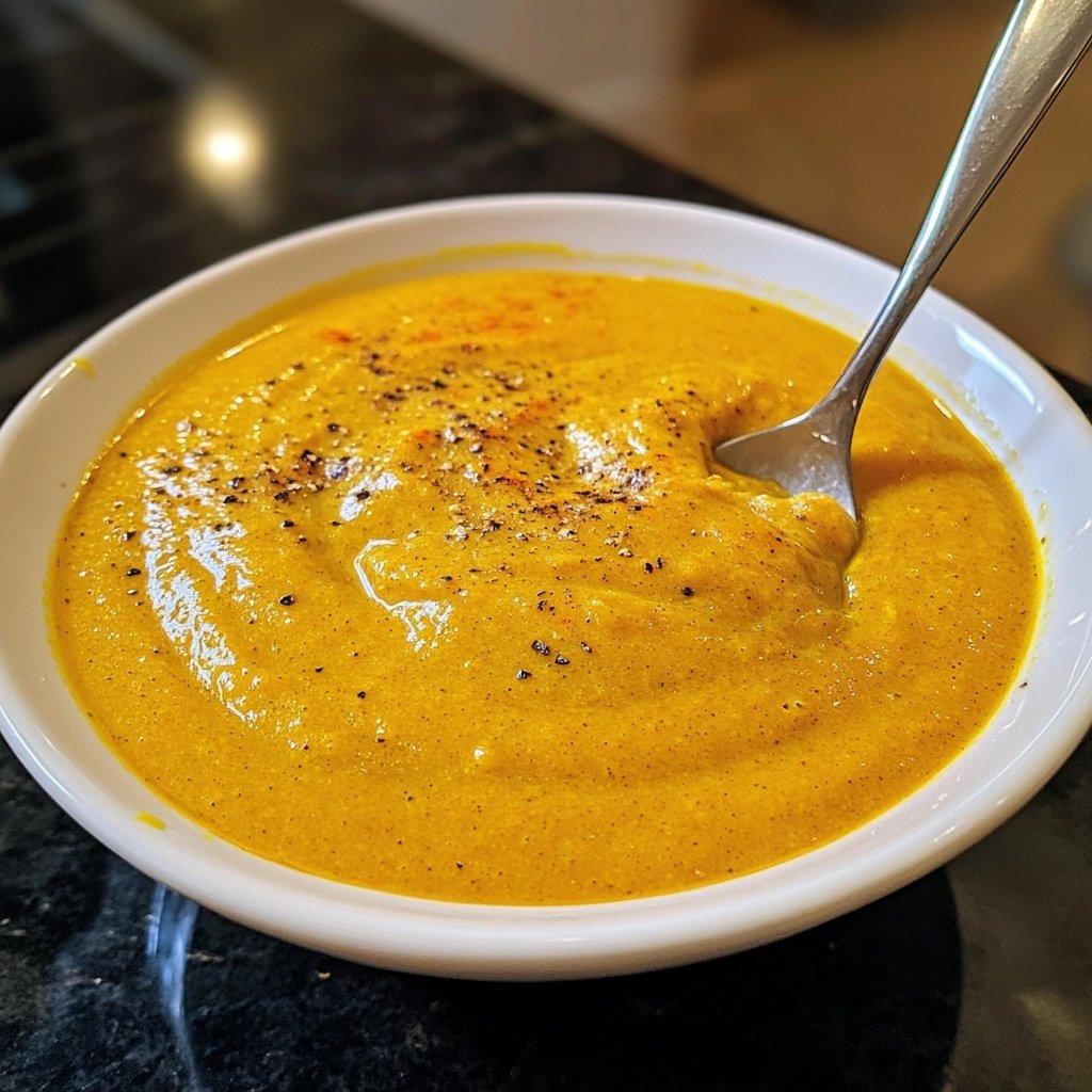Squash Soup with Turmeric