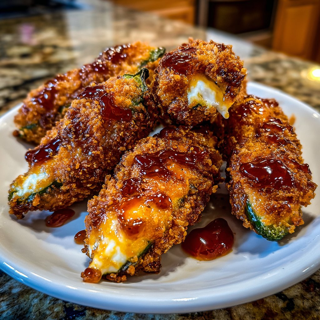 Jalapeno Poppers with Jalapeno Jam