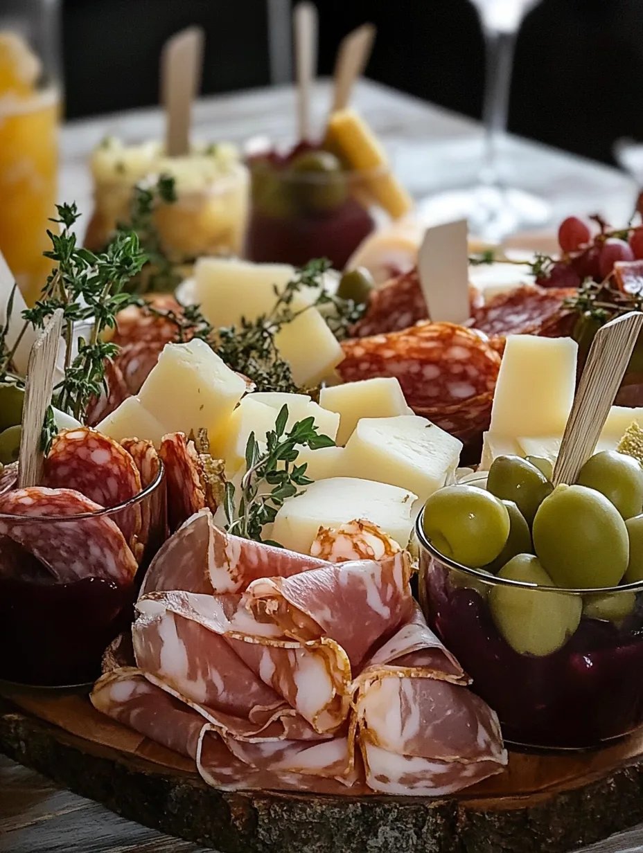 Charcuterie Cups