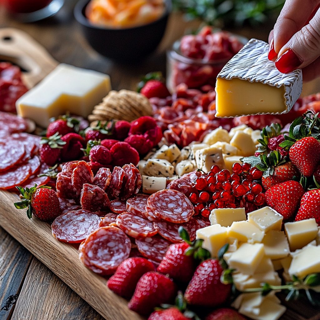 Valentines Charcuterie Board for Two