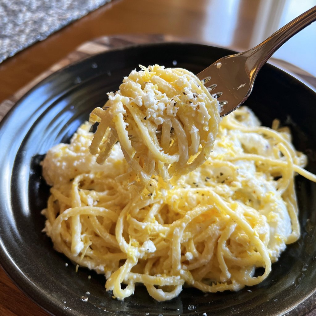 Romantic Lemon Ricotta Pasta