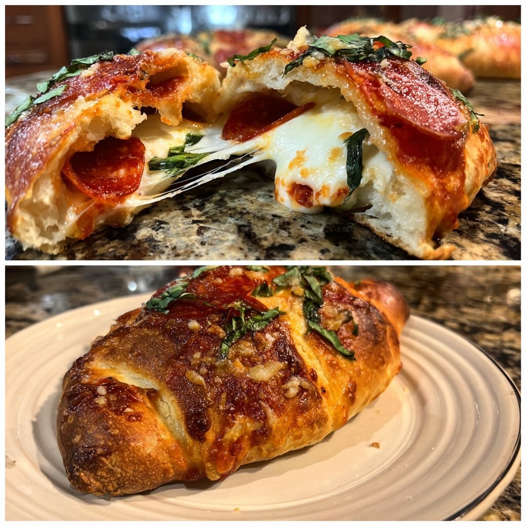 Super Bowl Party Food Mini Calzones