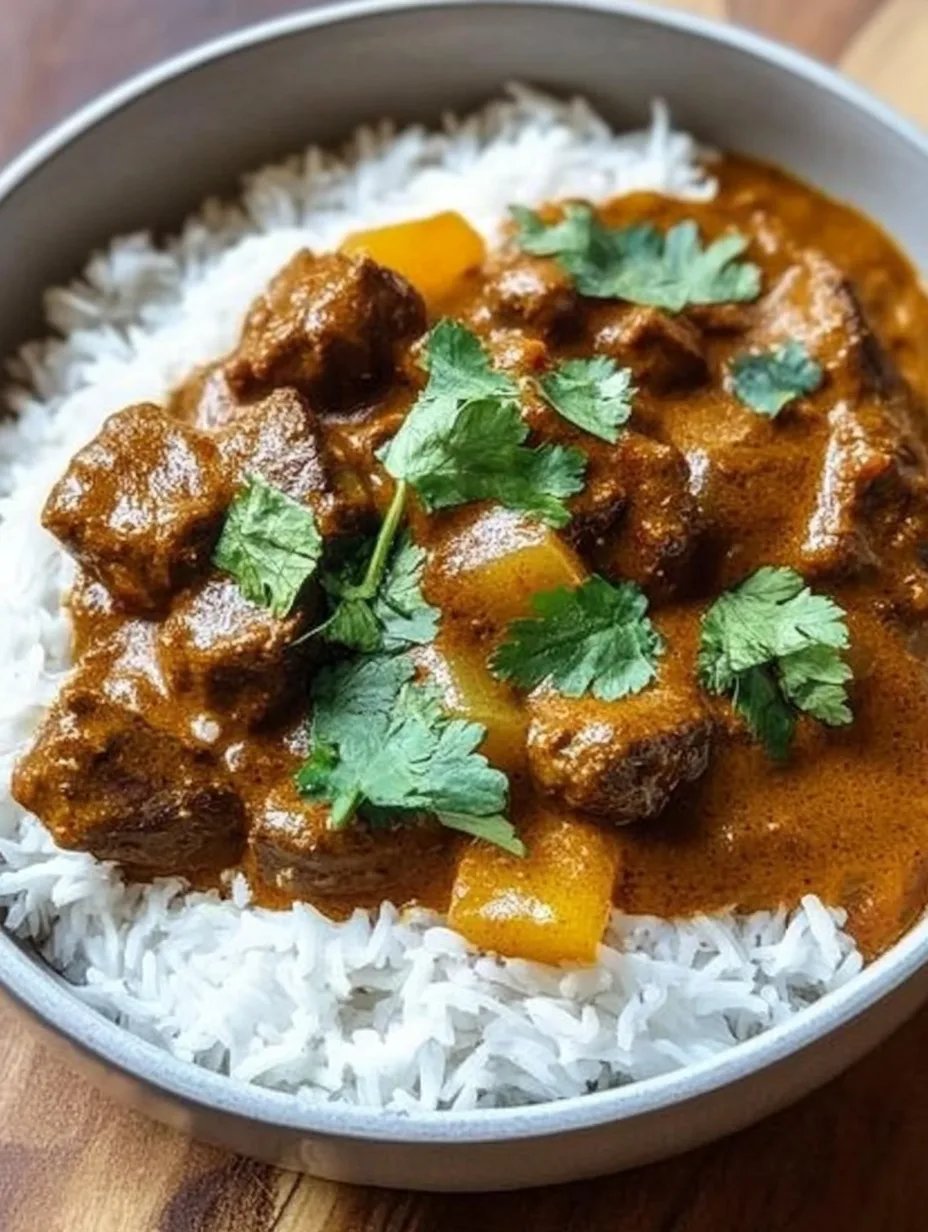 Slow Cooker Beef Coconut Curry