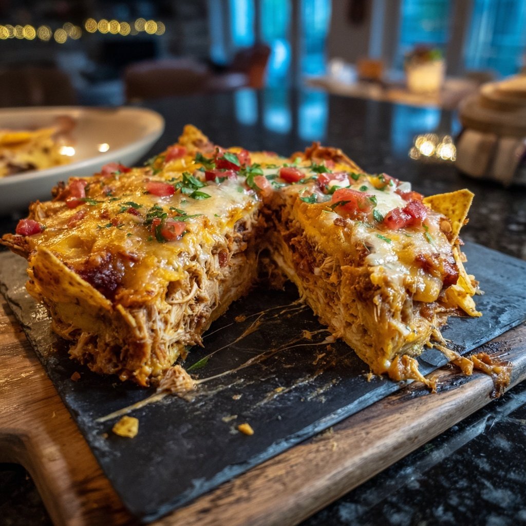 Rotisserie Chicken Taco Casserole