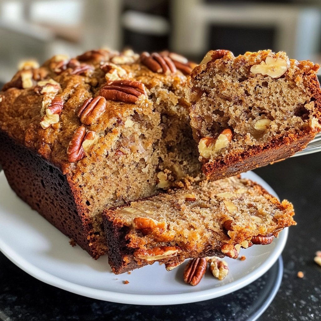 Banana Bread with Pecans Recipe