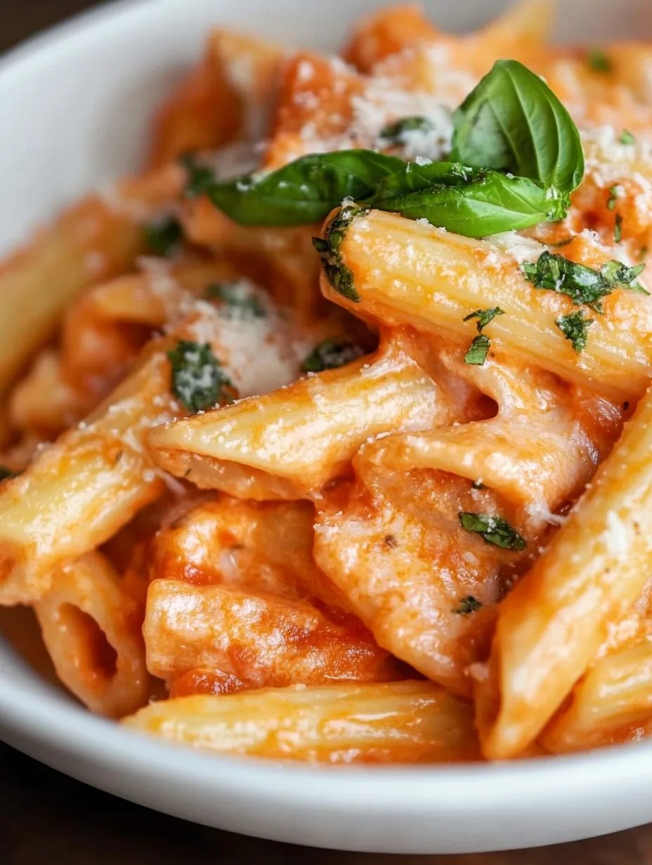 Super Easy Creamy Tomato Pasta