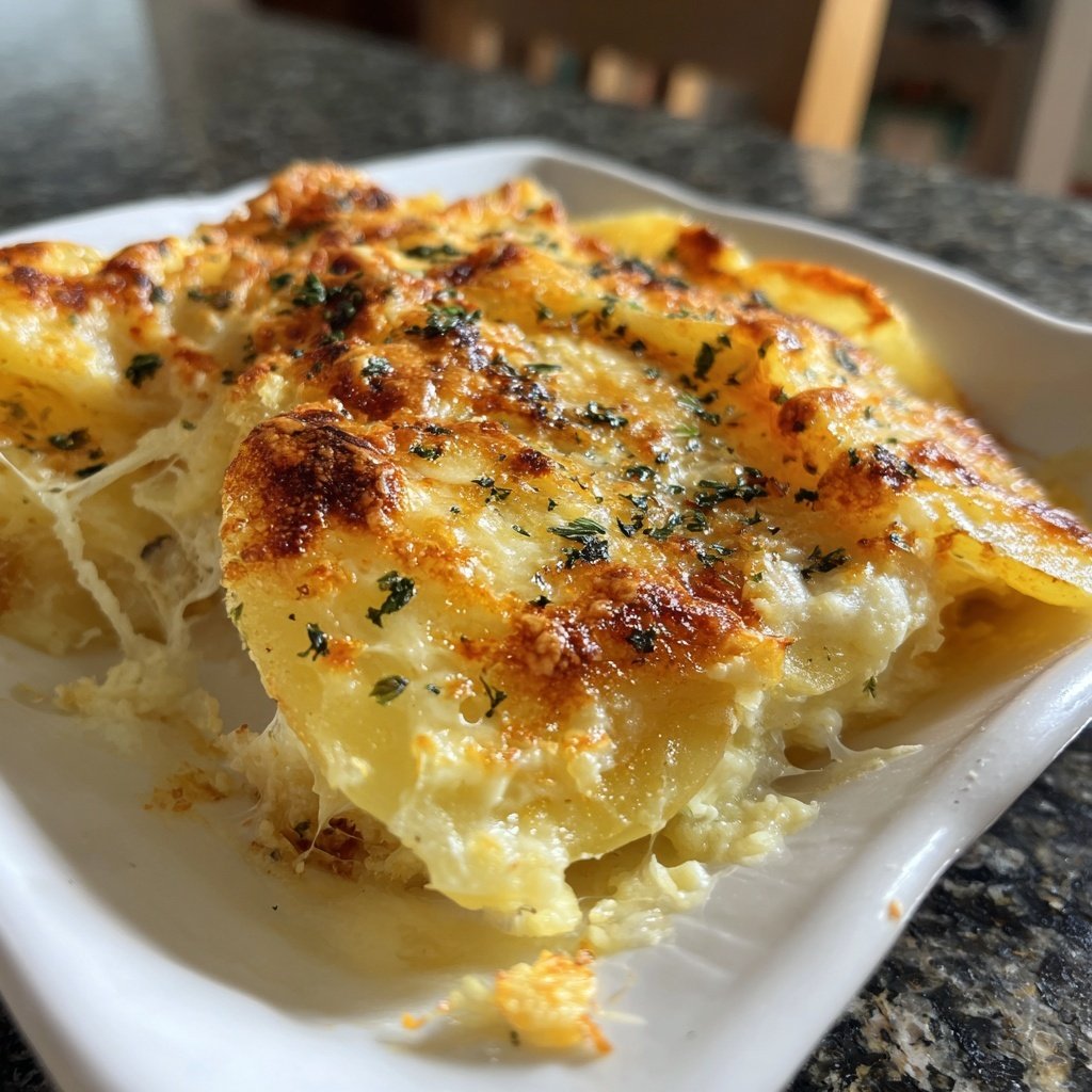 Sunday Creamy Potato Gratin