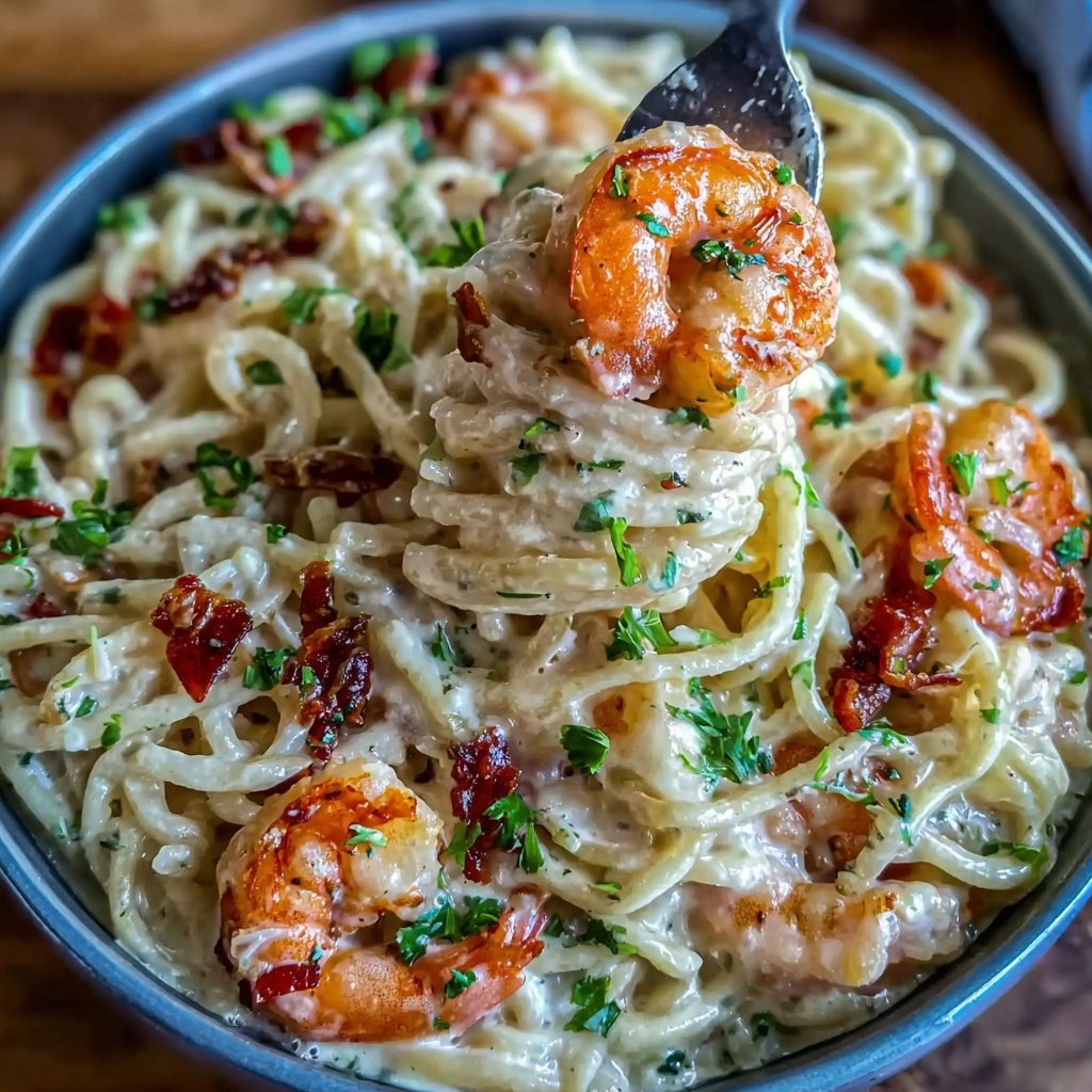 Shrimp Pasta With Creamy Cajun Sauce