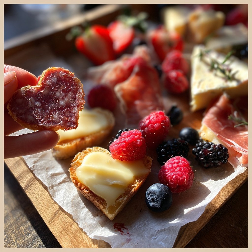 Romantic Valentines Charcuterie Board