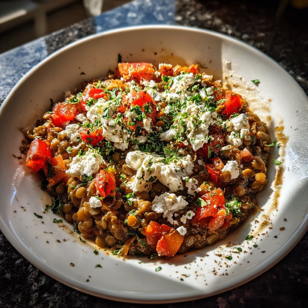 Mediterranean Lentil Bowl