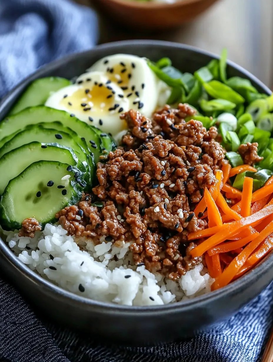 Quick & Easy Korean Ground Beef Bowl – Better Than Takeout!