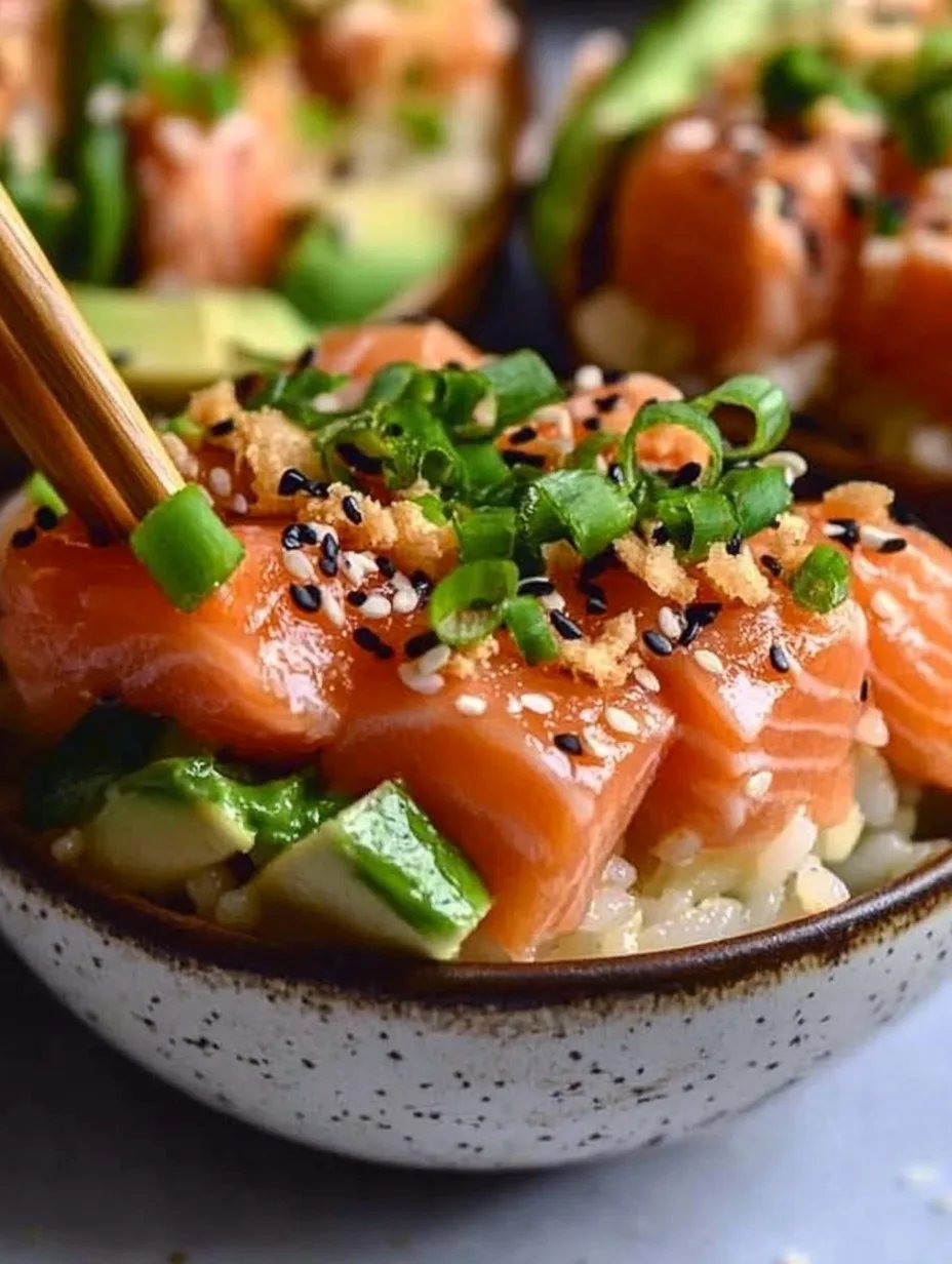 Salmon Crispy Rice