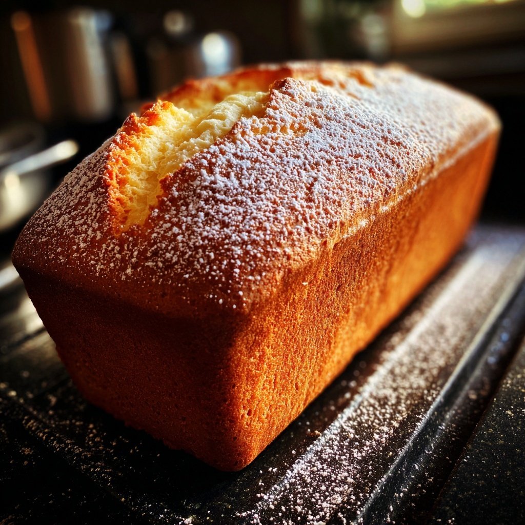 Simple Butter Vanilla Loaf